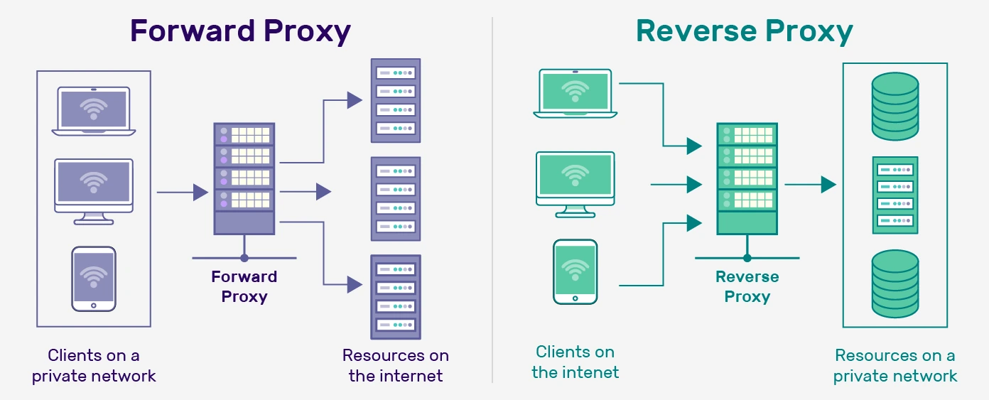 Reverse Proxy ต่างจาก proxy ปกติอย่างไร